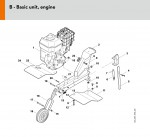 Stihl VH 500 Tiller Spare Parts